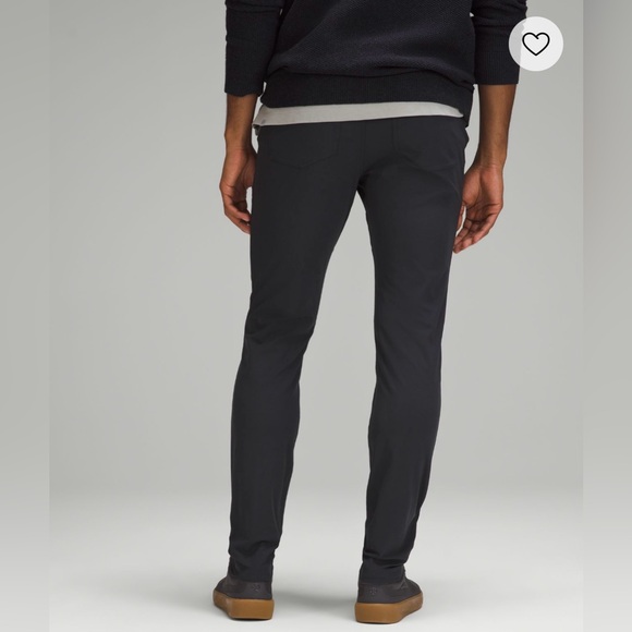 Lululemon ABC Skinny Fit 5 Pocket Pants 34”L Obsidian - Picture 3 of 4
